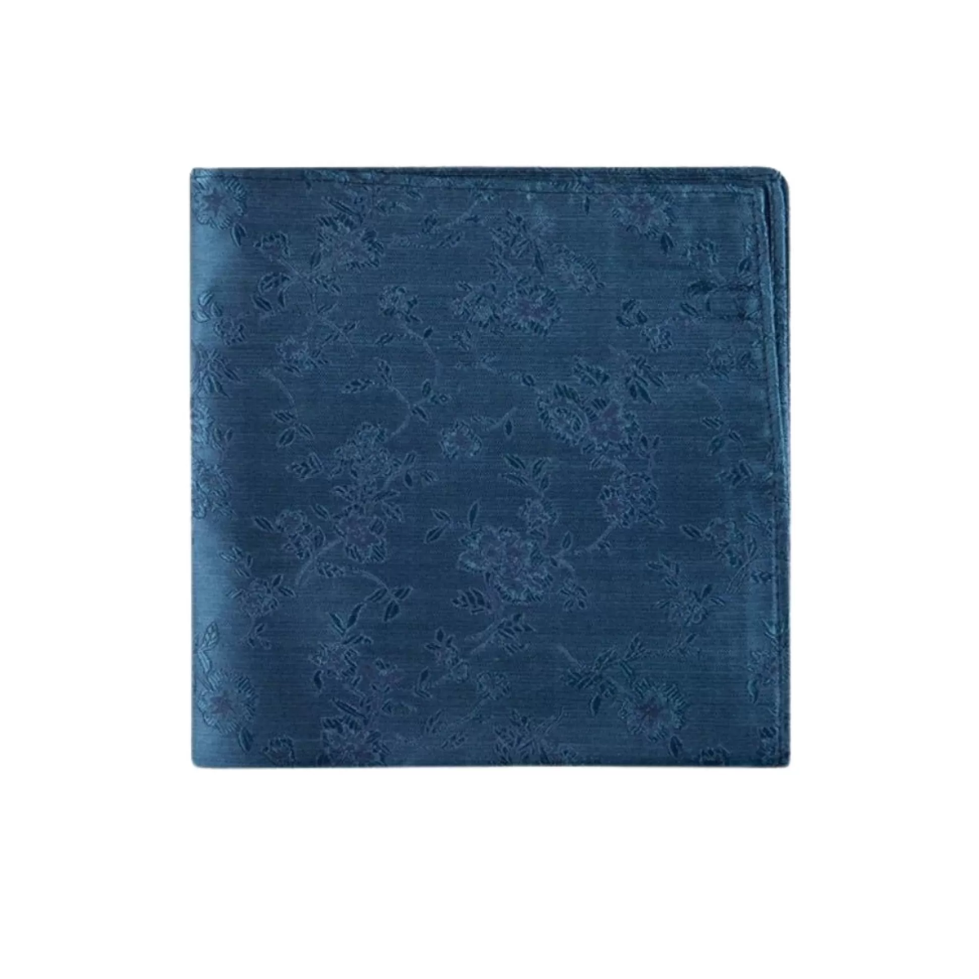 Flash Sale Henry Bucks ABELARD Paisley Pocket Square BLUE