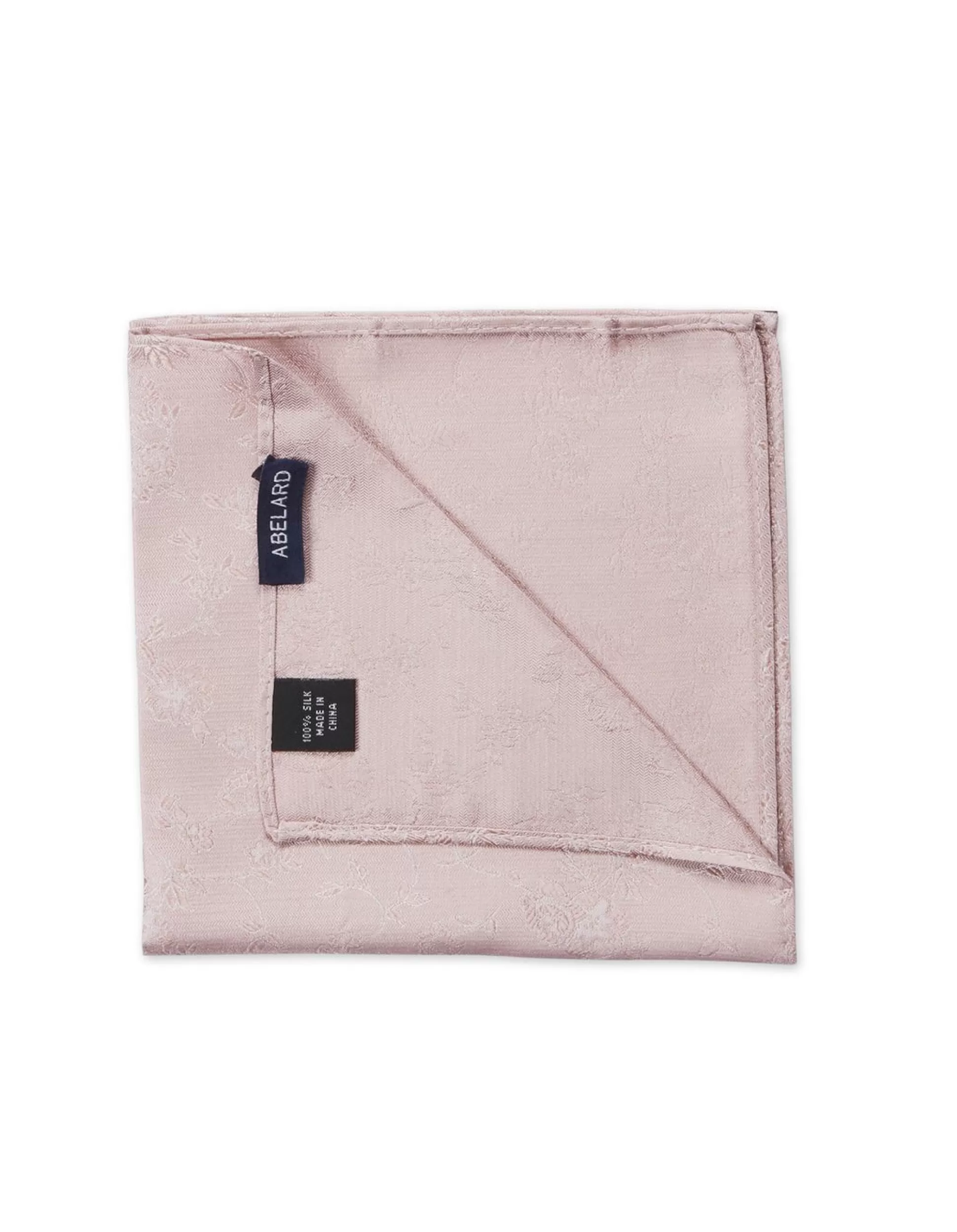Clearance Henry Bucks ABELARD Paisley Pocket Square PINK