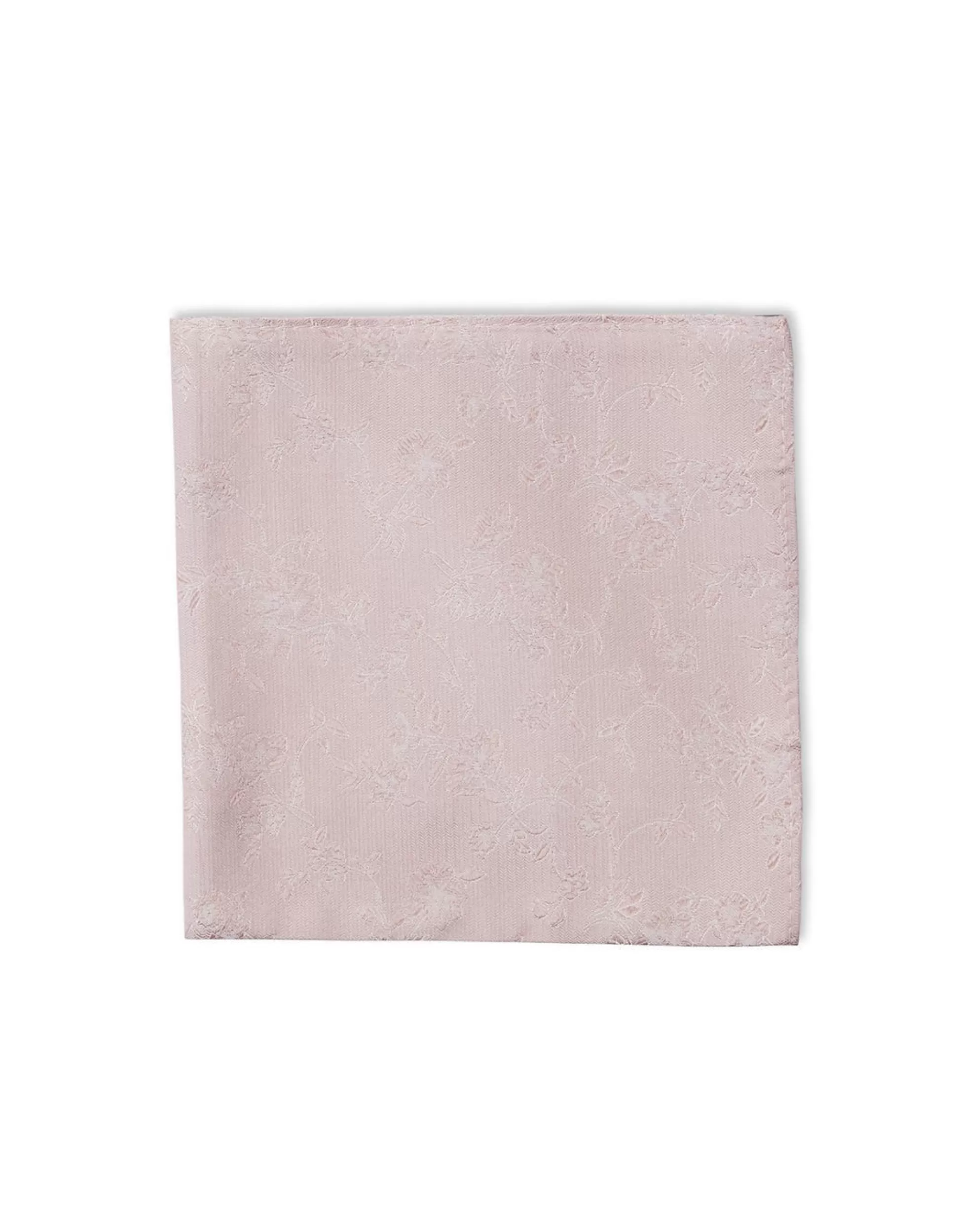 Clearance Henry Bucks ABELARD Paisley Pocket Square PINK