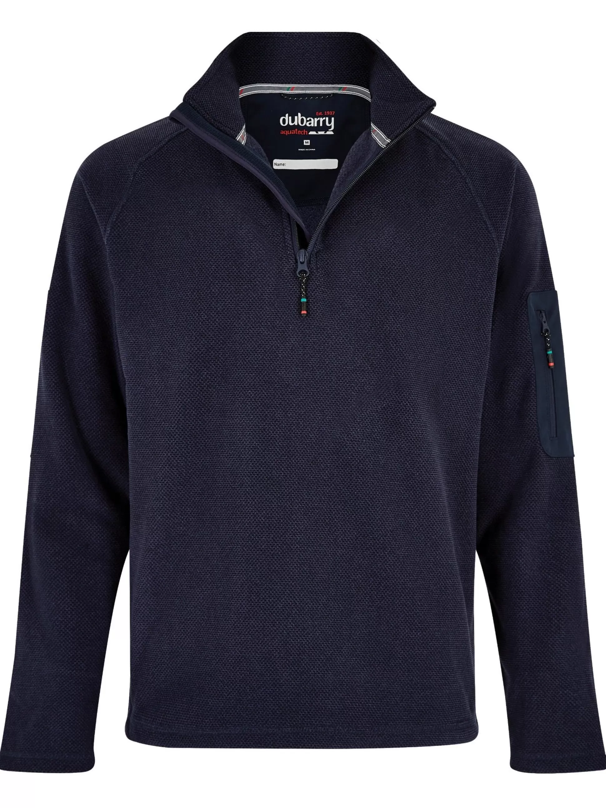 Hot Henry Bucks DUBARRY Monaco Unisex 1/4 Zip Fleece Sweater (Online Only)* NAVY