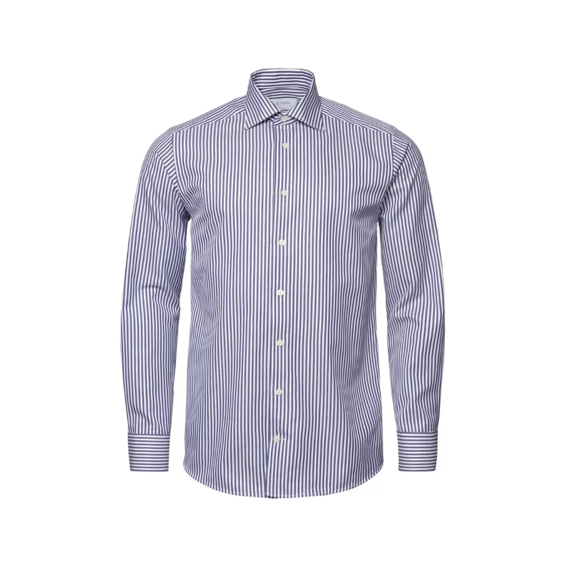 Cheap Henry Bucks ETON Bengal Stripe Royal Twill Shirt Contemporary Fit NAVY NAVY SC-CONTEMPORARY FIT