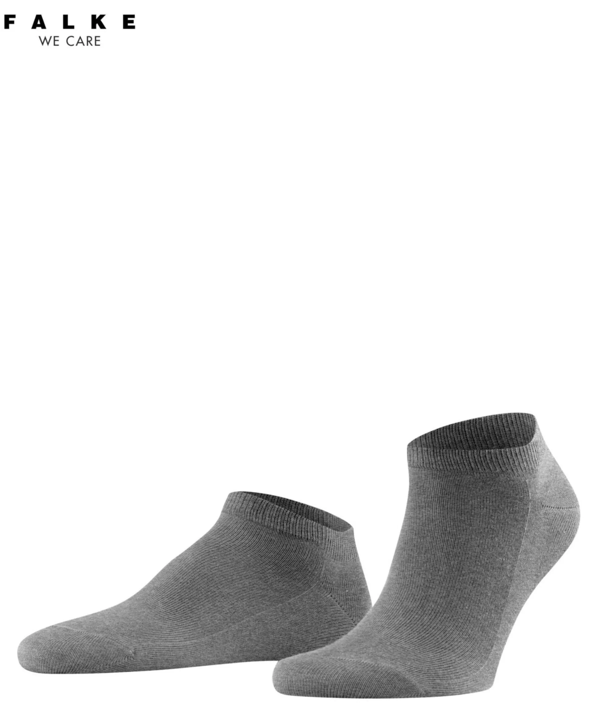 Discount Henry Bucks FALKE Family Men's Sneaker Socks - GREY GREY MARL 3390