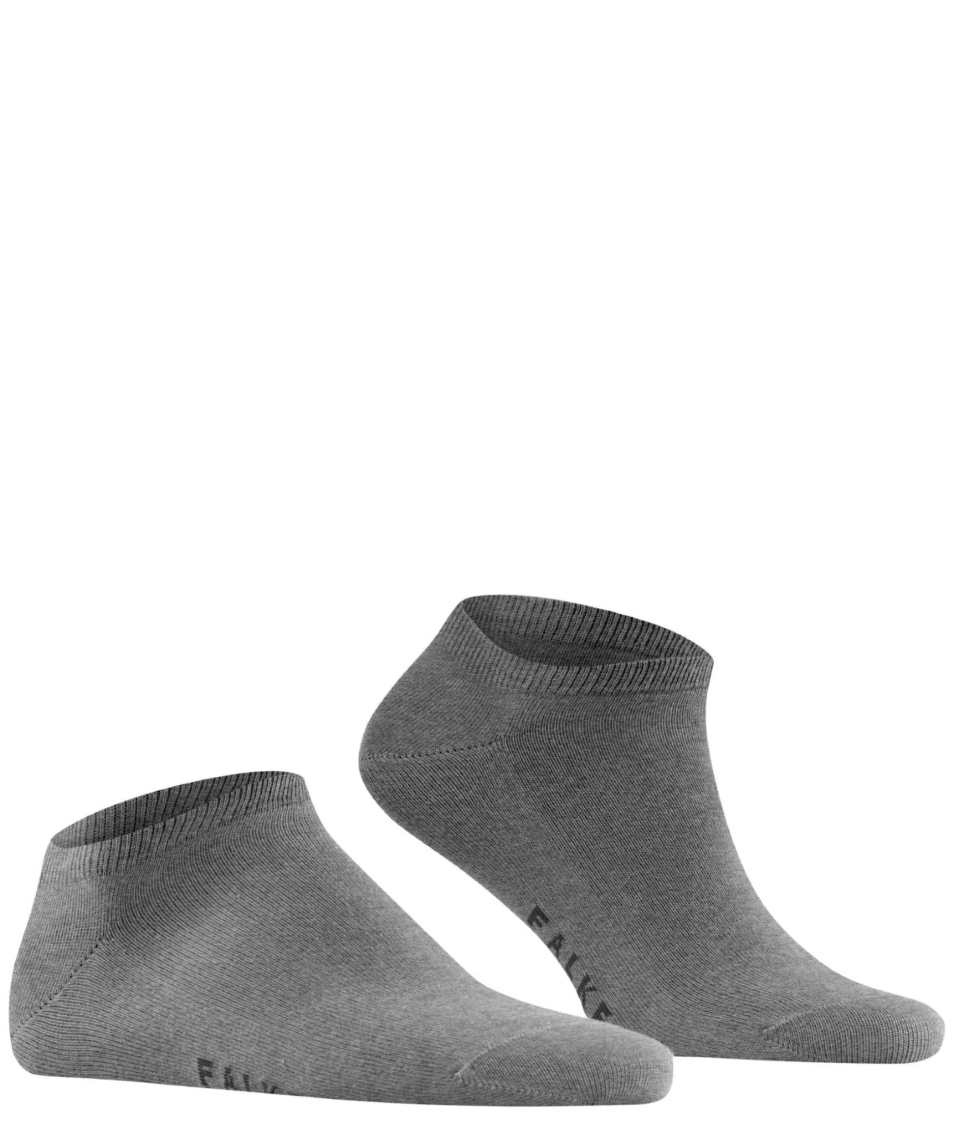 Discount Henry Bucks FALKE Family Men's Sneaker Socks - GREY GREY MARL 3390