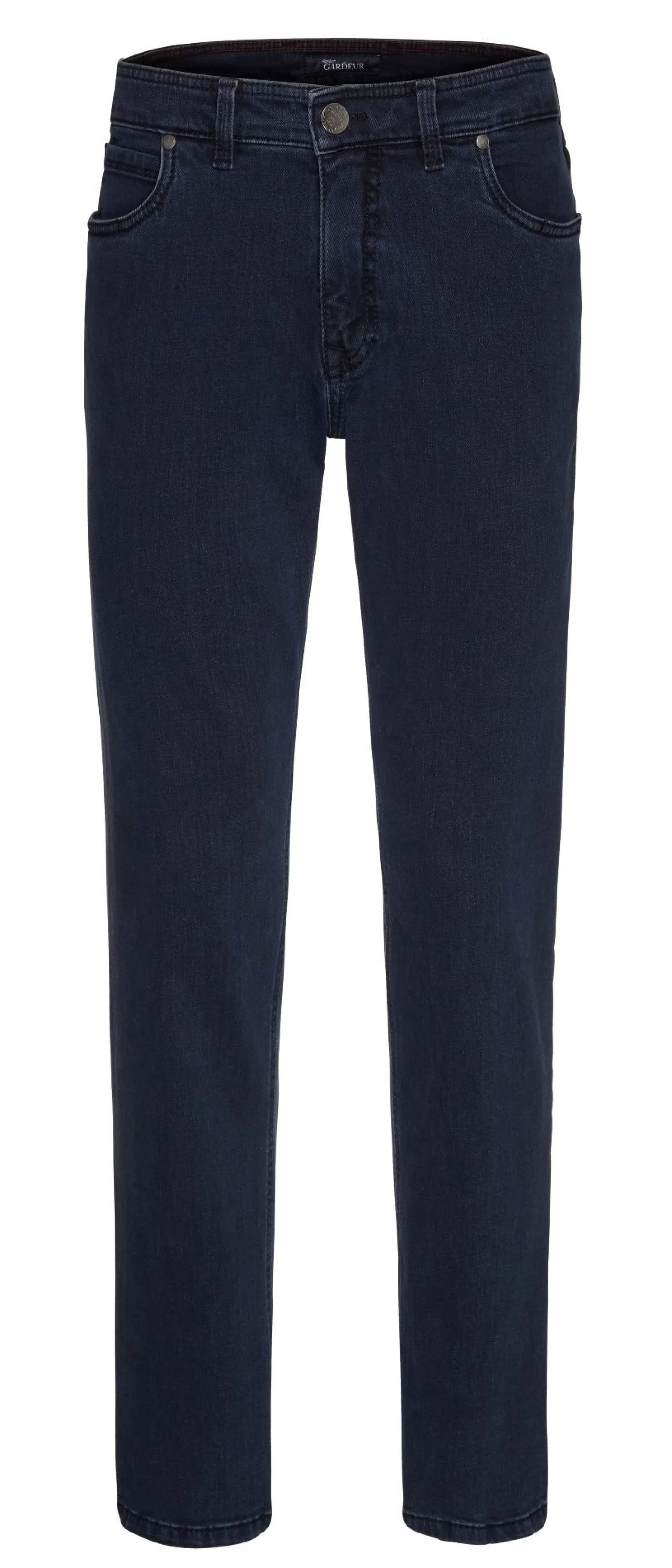 Fashion Henry Bucks GARDEUR Batu Superflex Denim Jeans 32inch Length DARK BLUE 769