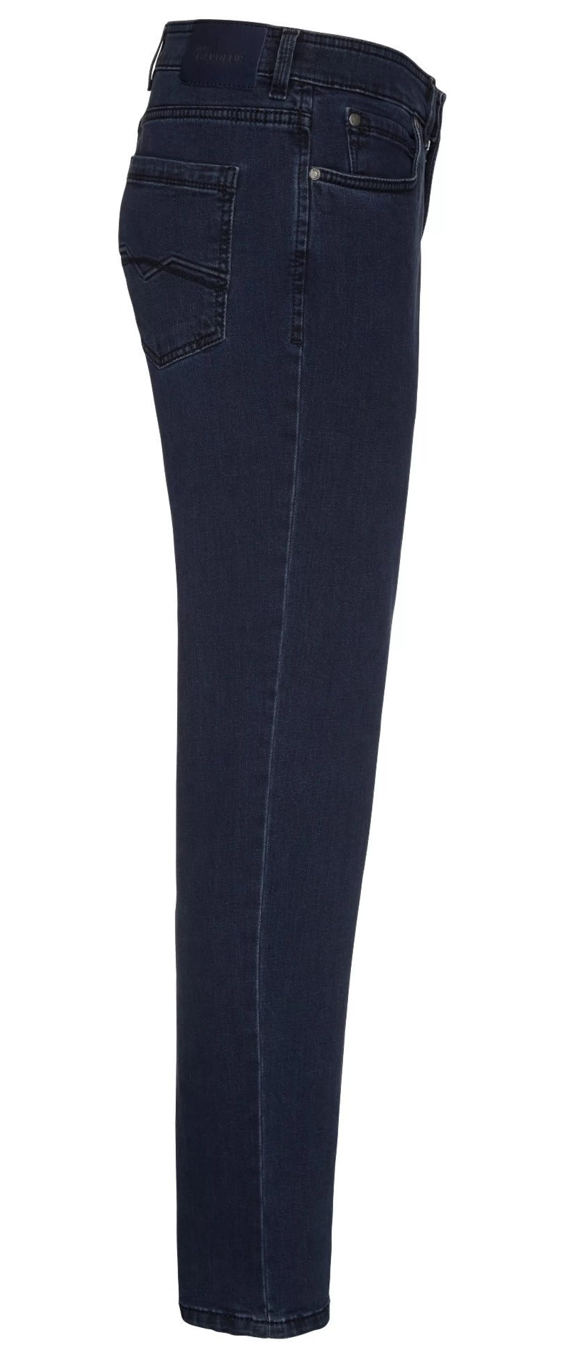 Fashion Henry Bucks GARDEUR Batu Superflex Denim Jeans 32inch Length DARK BLUE 769