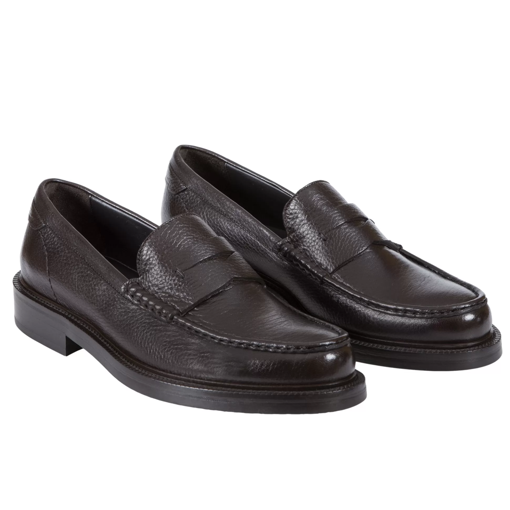 Flash Sale Henry Bucks HENRY SARTORIAL Beamsley Penny Loafers DARK BROWN