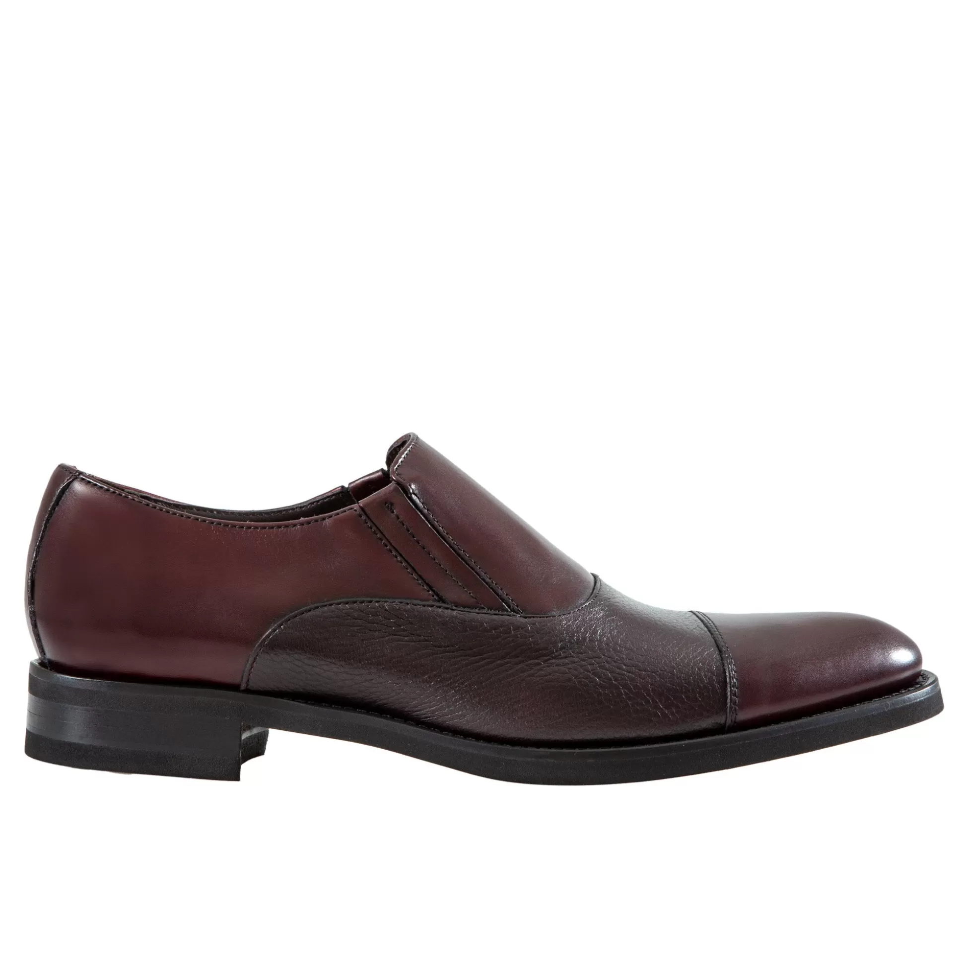 Store Henry Bucks HENRY SARTORIAL Classic Elastic Loafers BURGUNDY