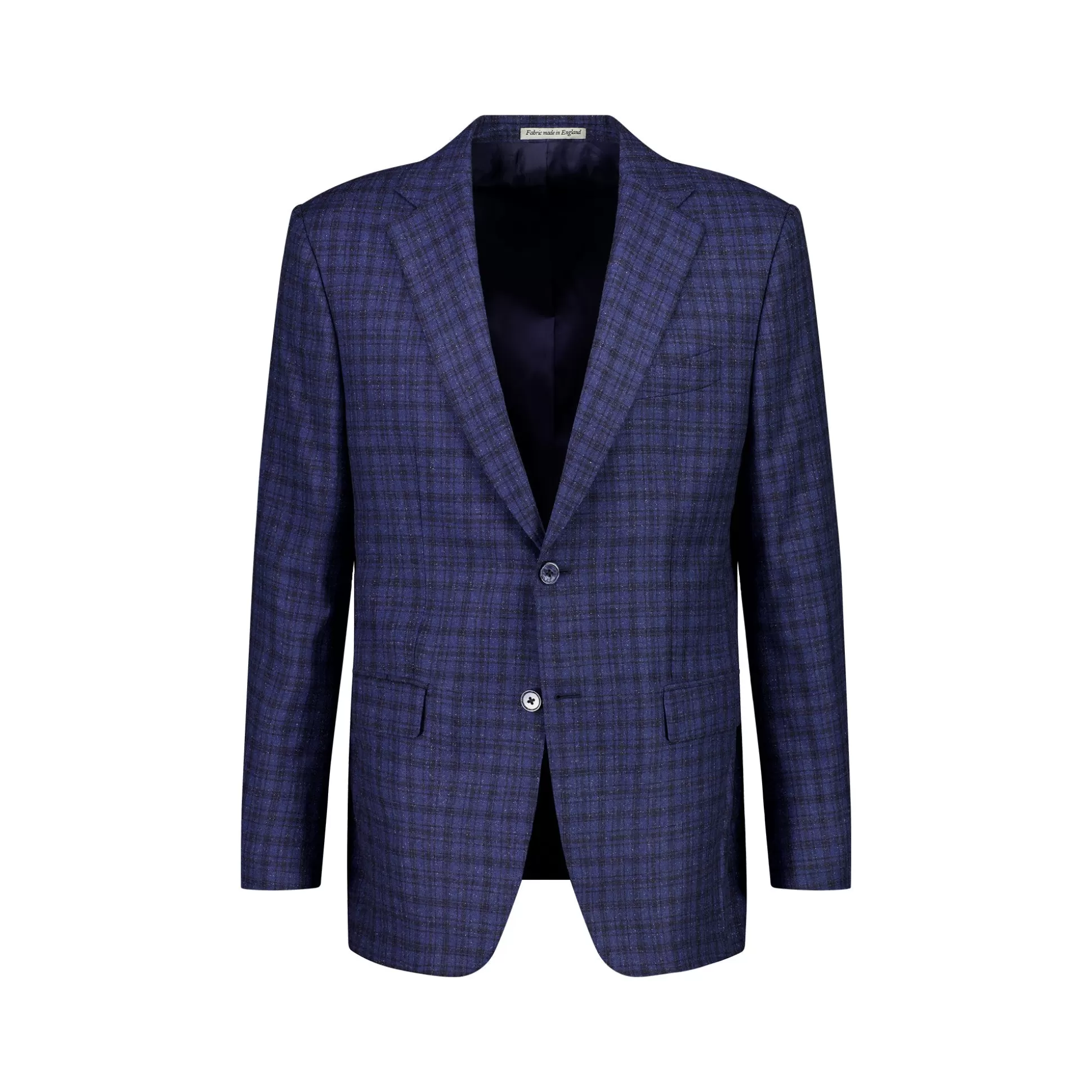Flash Sale Henry Bucks HENRY SARTORIAL DORMEUIL Check Blazer - FC NAVY/BLACK REG