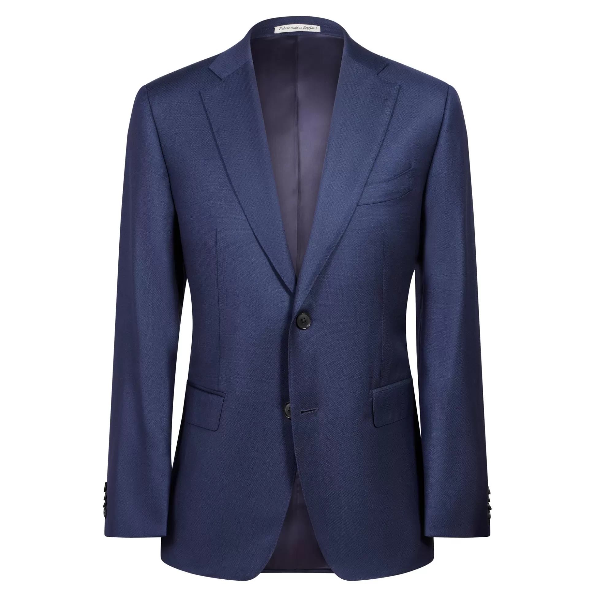 Sale Henry Bucks HENRY SARTORIAL Dun Full Canvas Textured Suit NAVY REG