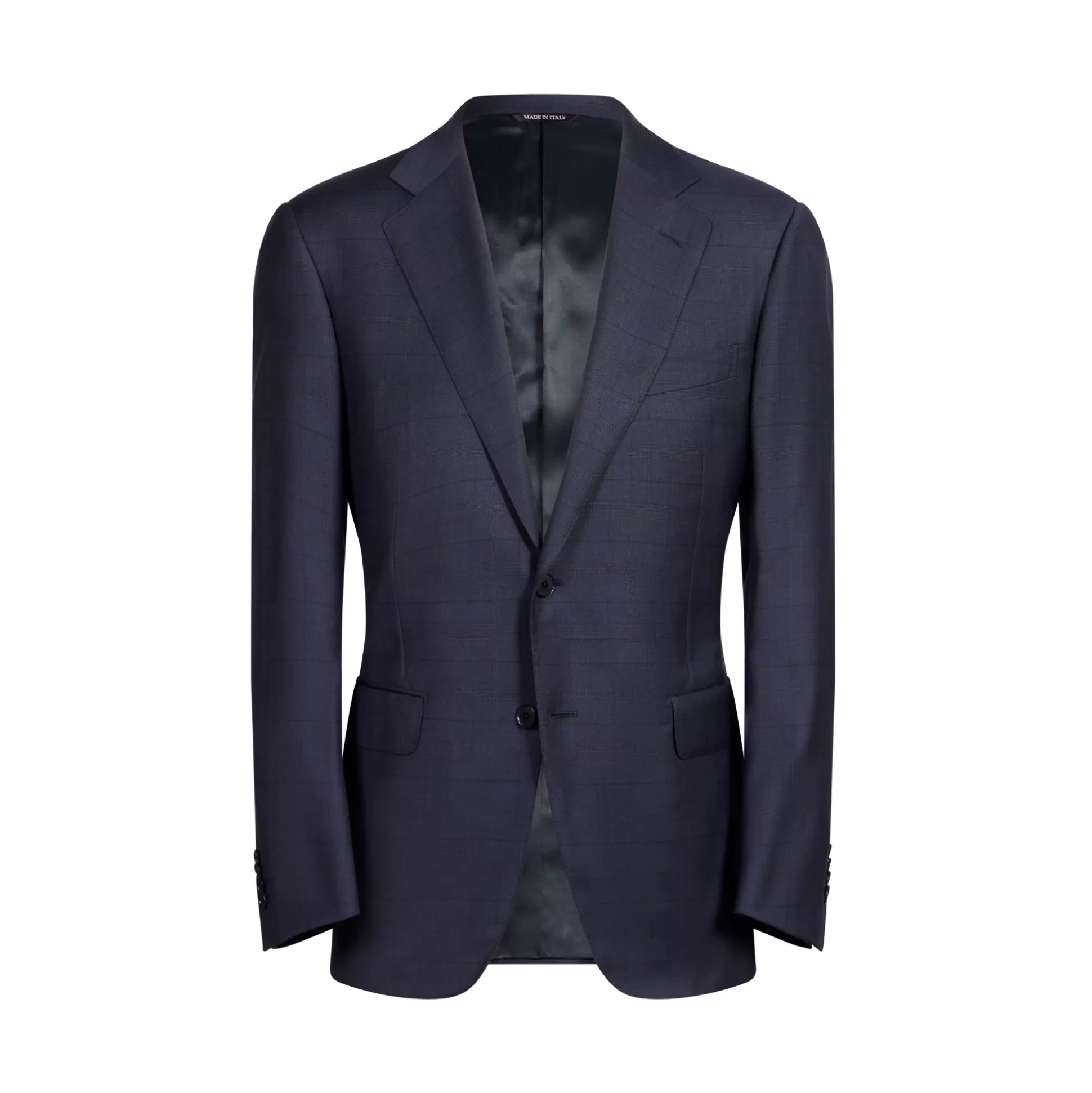 Best Sale Henry Bucks HENRY SARTORIAL HERITAGE Check Suit NAVY REG