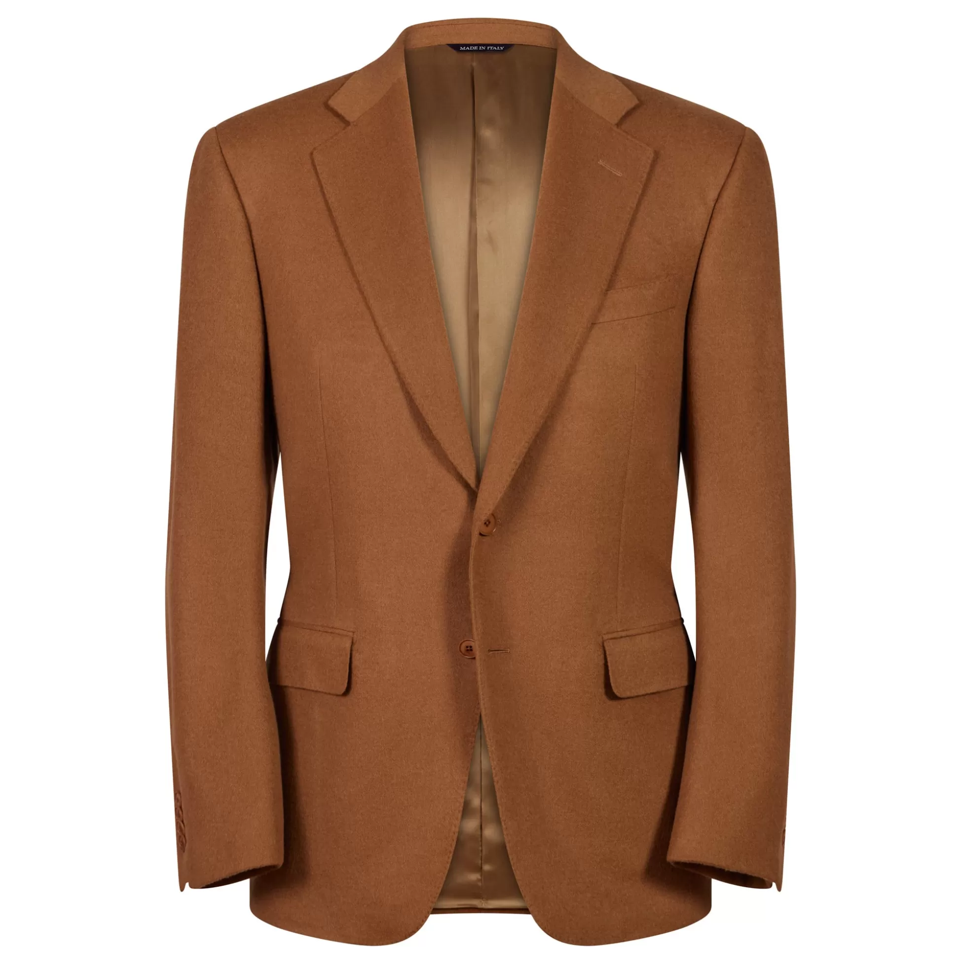 New Henry Bucks HENRY SARTORIAL HERITAGE Loro Piana Baby Camel Hair Blazer MID BROWN REG