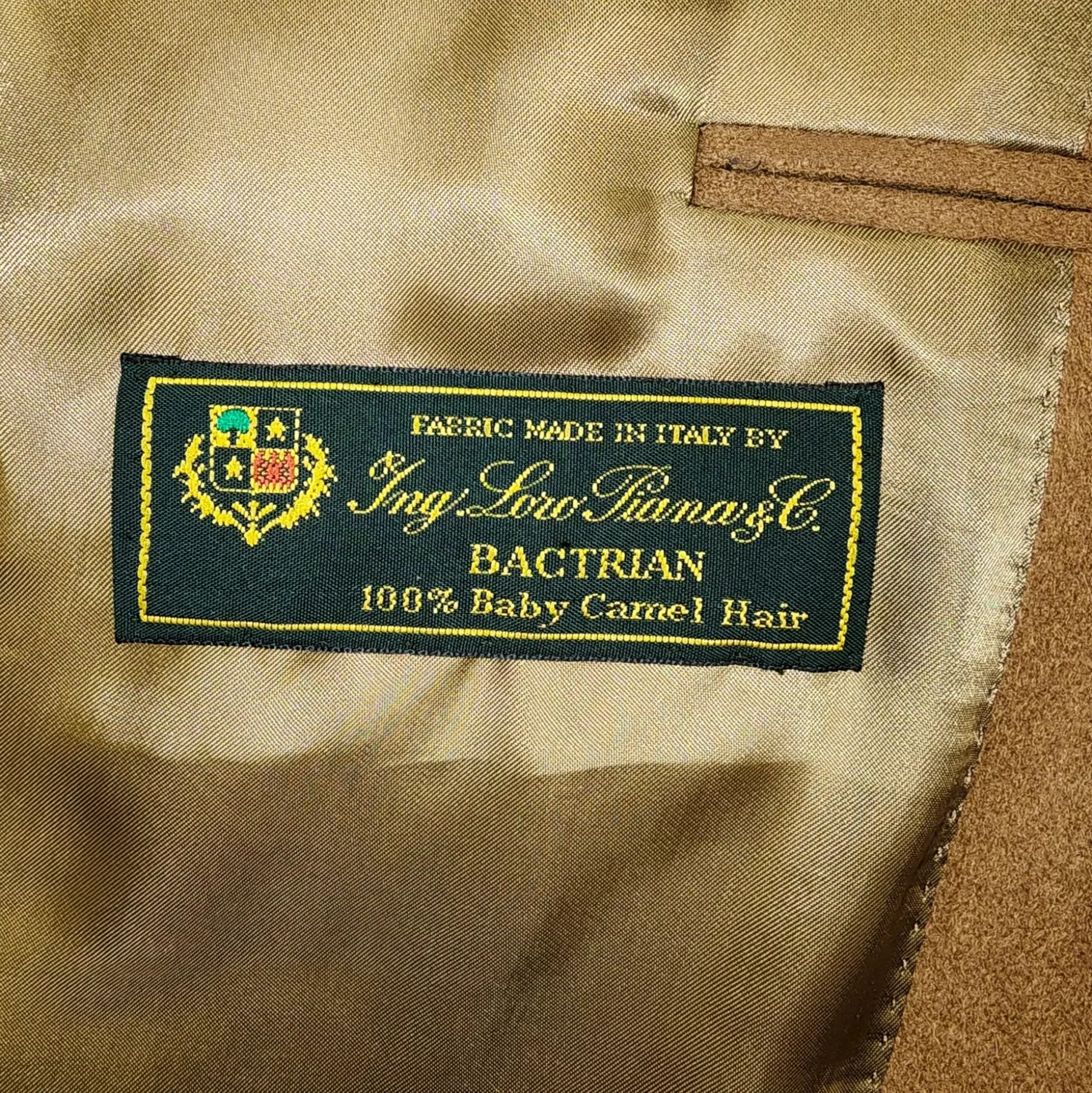 New Henry Bucks HENRY SARTORIAL HERITAGE Loro Piana Baby Camel Hair Blazer MID BROWN REG
