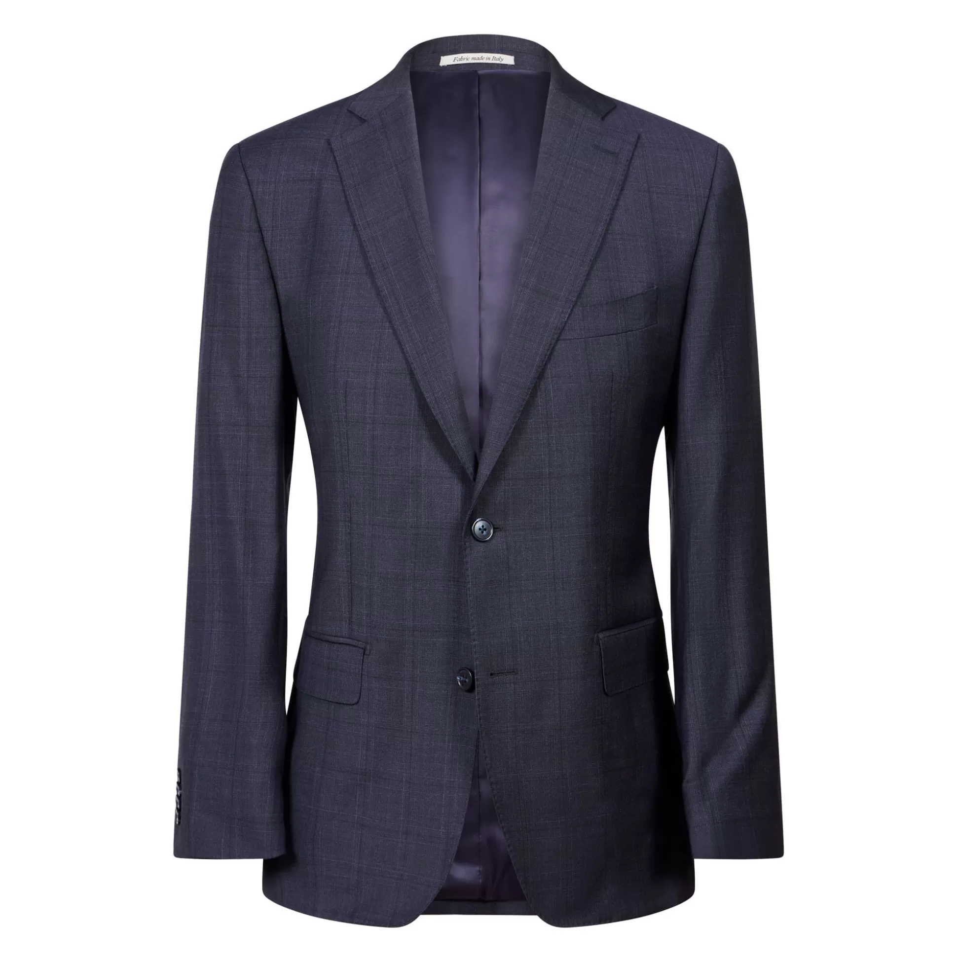 New Henry Bucks HENRY SARTORIAL Loro Piana 1/2 Canvas Suit NAVY BLUE