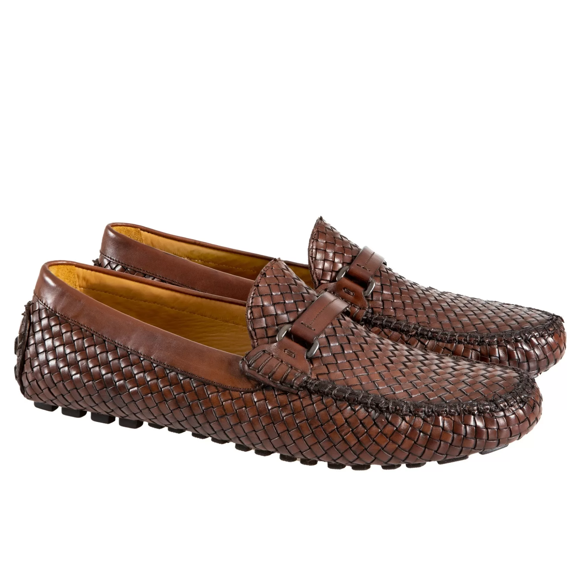 Clearance Henry Bucks HENRY SARTORIAL Woven Driver BROWN