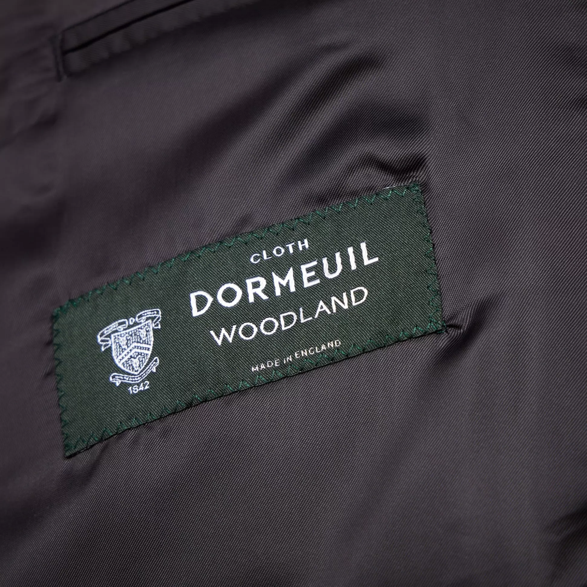 New Henry Bucks HENRY SARTORIAL X DORMEUIL Dun Full Canvas Check Blazer GREY/SKY REG