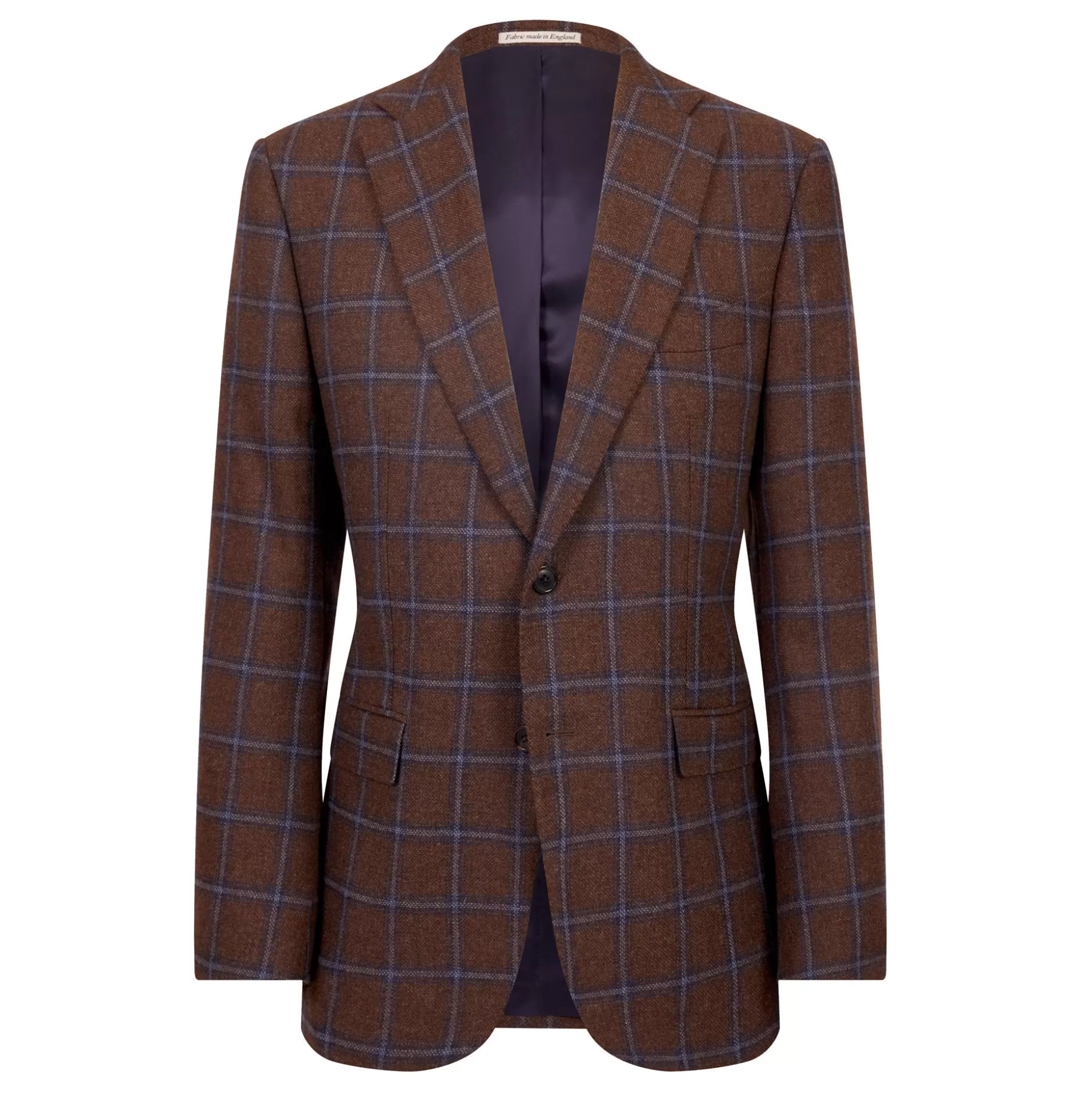 Cheap Henry Bucks HENRY SARTORIAL X DORMEUIL Full Canvas Fancy Jacket BROWN REG