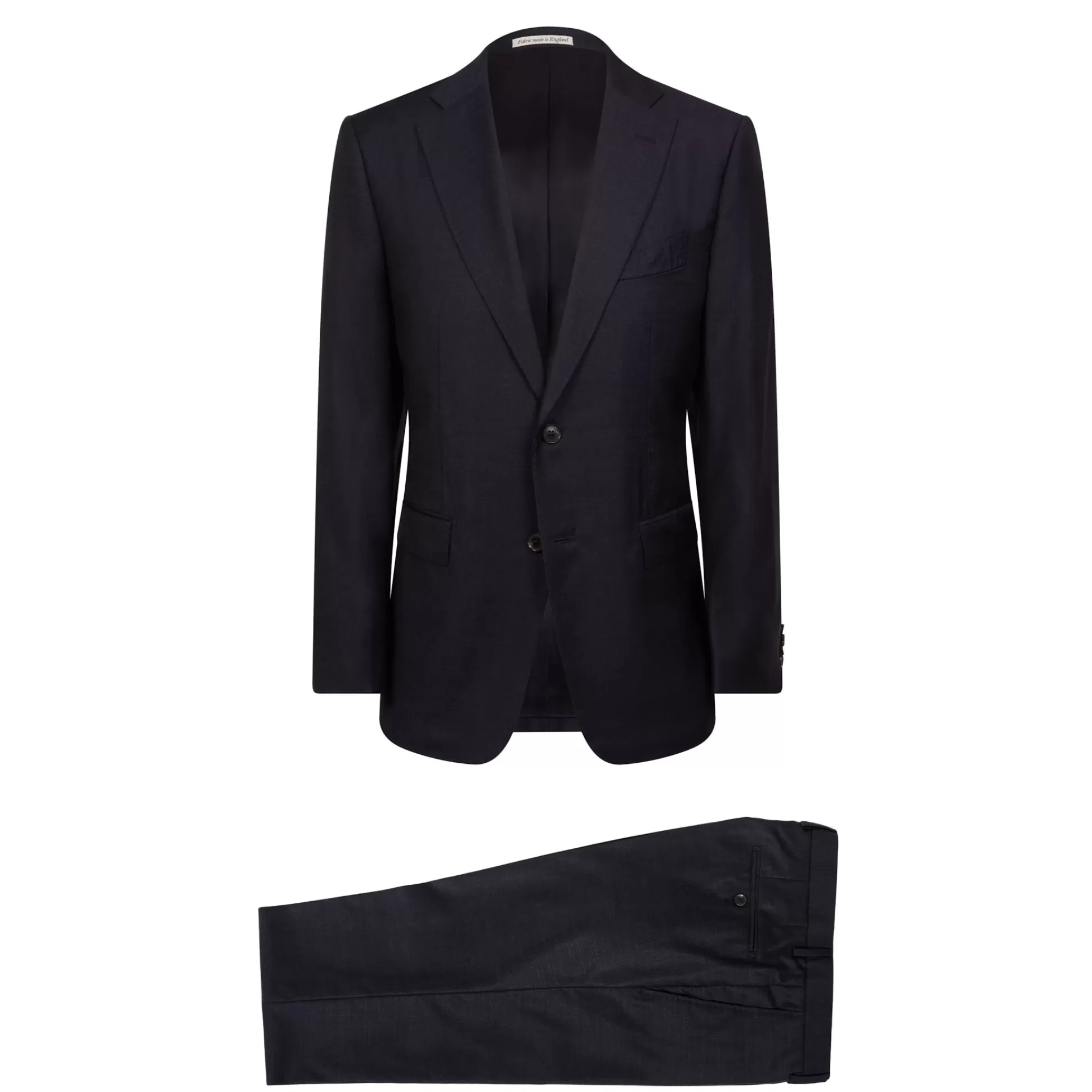 Best Sale Henry Bucks HENRY SARTORIAL X DORMEUIL Full Canvas Water Repellent Stretch Suit CHARCOAL REG