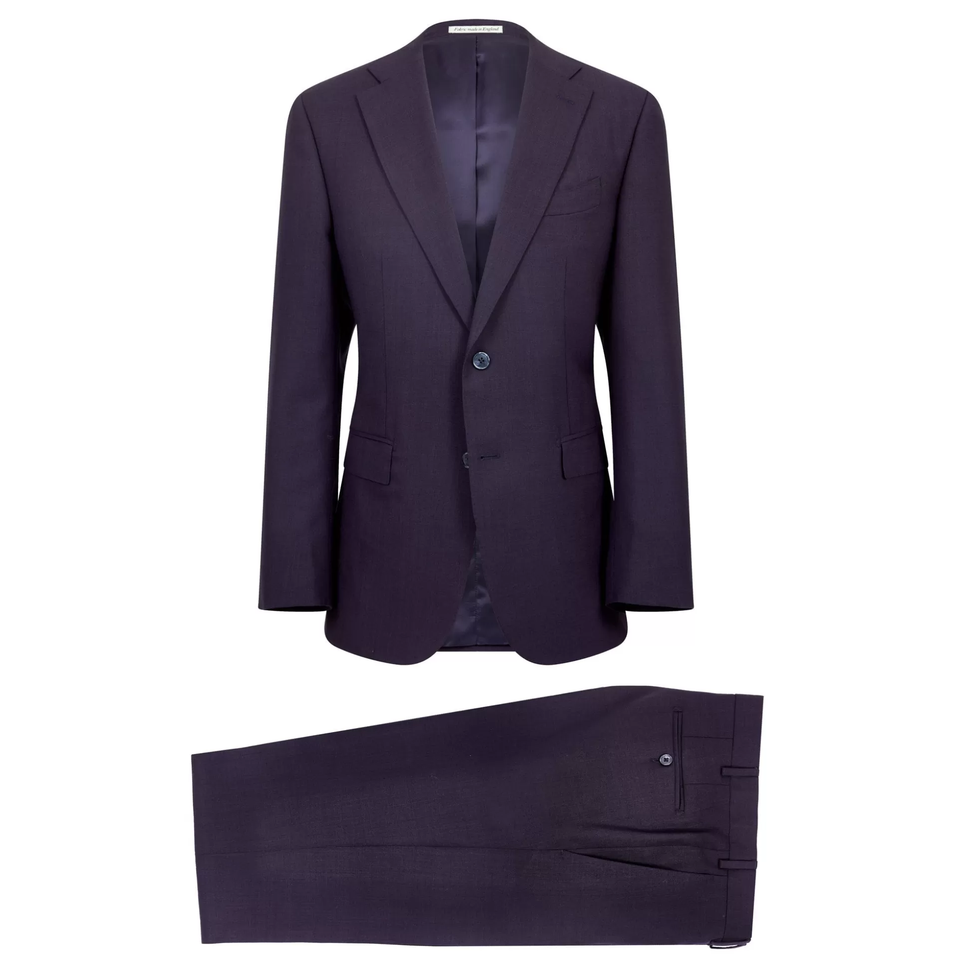 Hot Henry Bucks HENRY SARTORIAL X DORMEUIL Plain Suit NAVY REG
