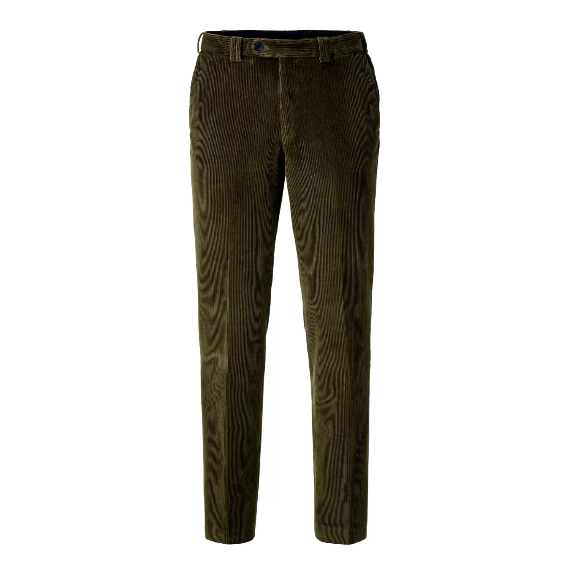 Best Henry Bucks HENRY SARTORIAL X HILTL Parma SUPIMA® Corduroy Trouser OLIVE