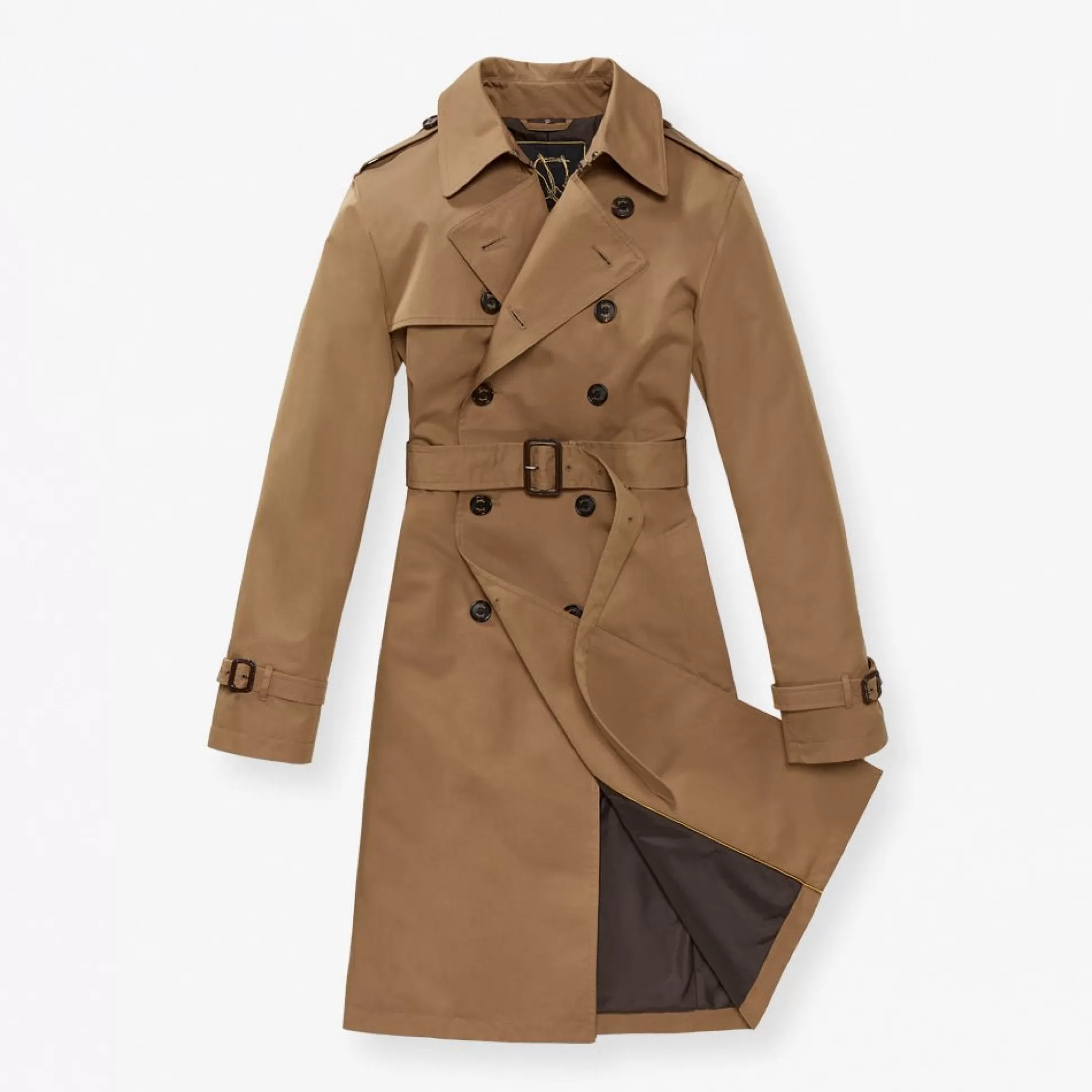Outlet Henry Bucks HENRY SARTORIAL X SEALUP Fiori Trench Coat CAMEL REG