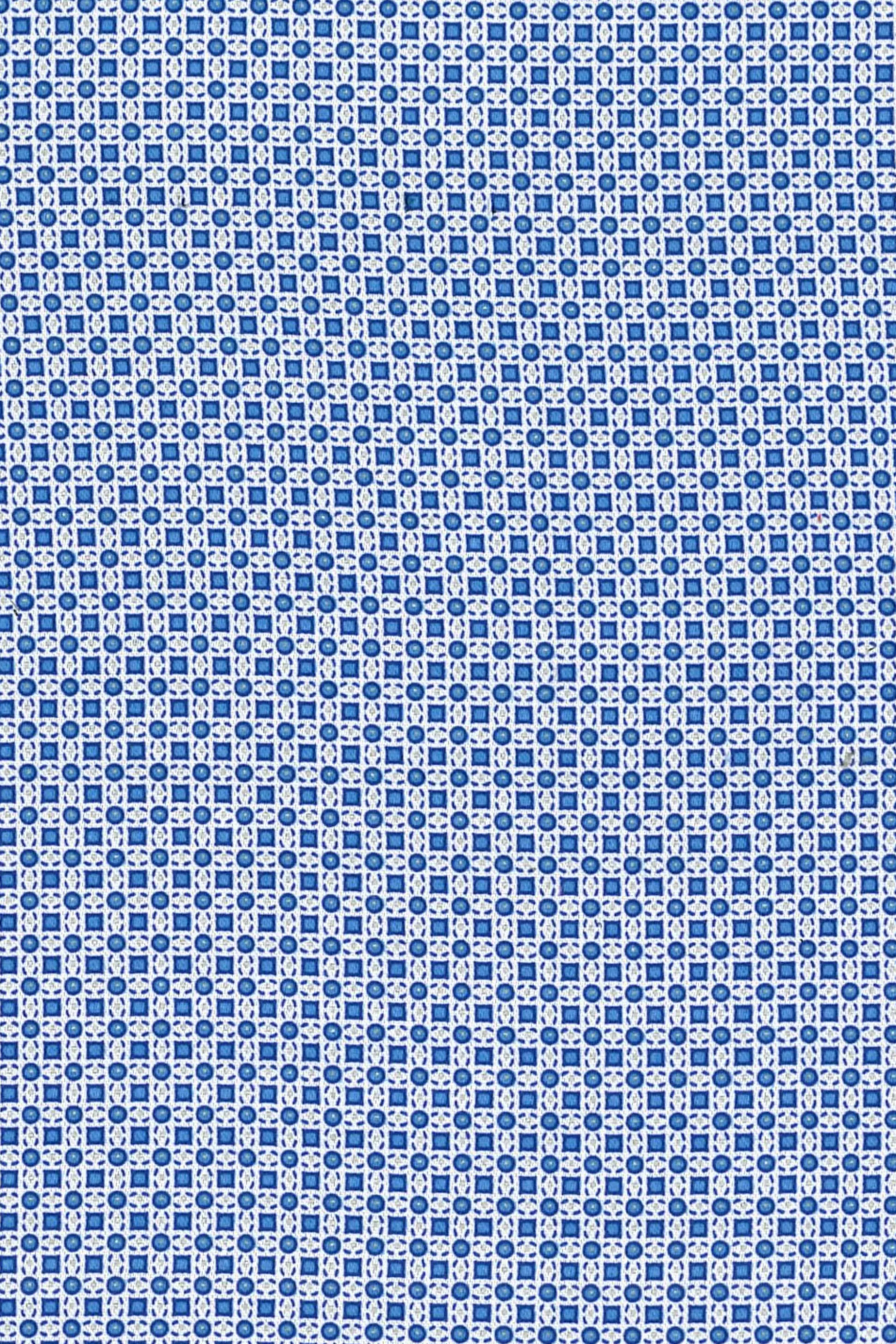 Discount Henry Bucks STEFANO RICCI Silk Tie MID BLUE/NAVY